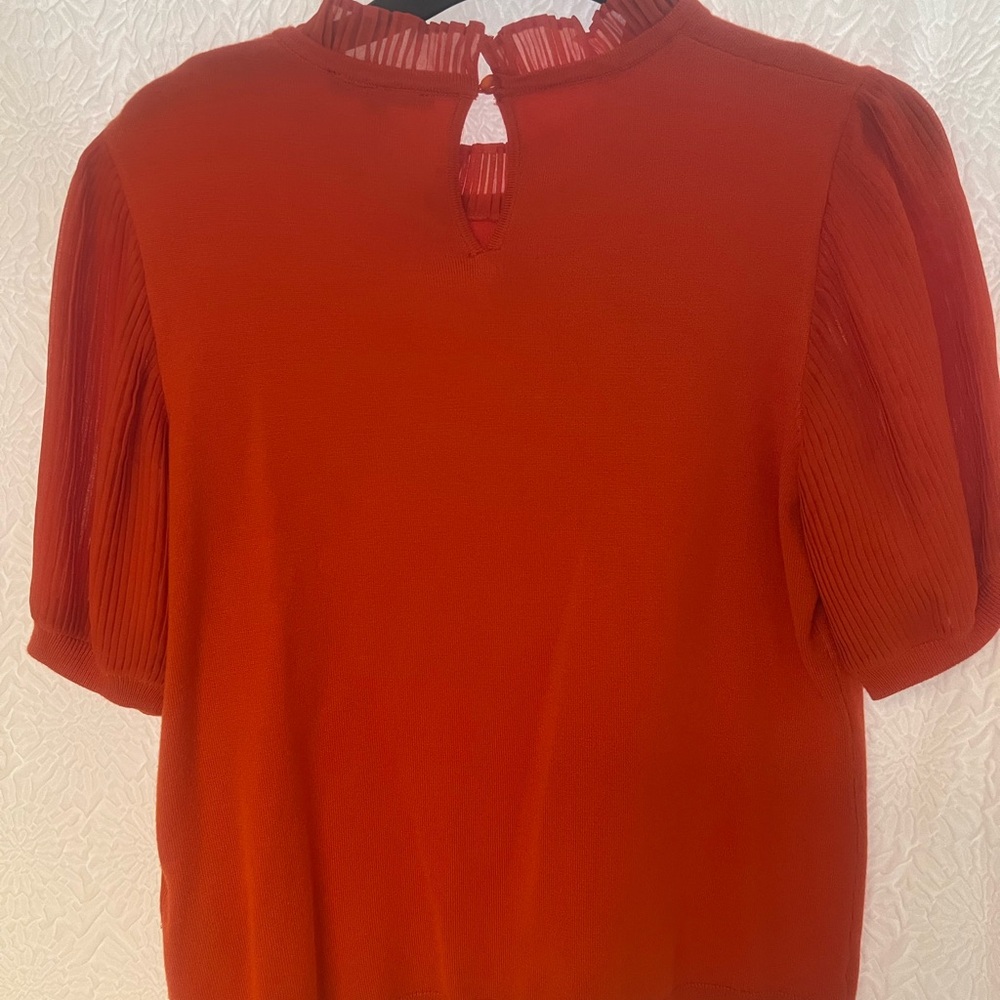 Elegant Red Women's Top